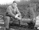 Fred Channon drives his 'Miss 10 to 8'.